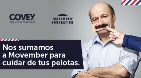 Covey Alquiler se suma a 'Movember' Covey Alquiler se suma a 'Movember'